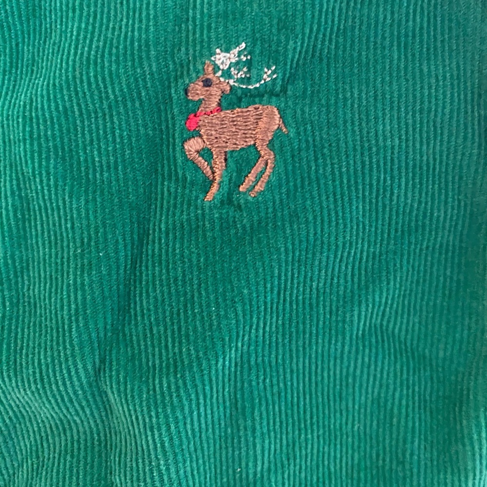 Monday’s child reindeer corduroy pants - 2/2T